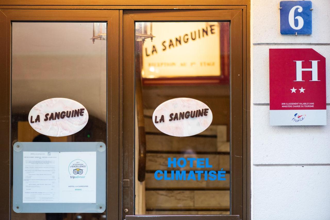Hotel La Sanguine Париж Екстериор снимка